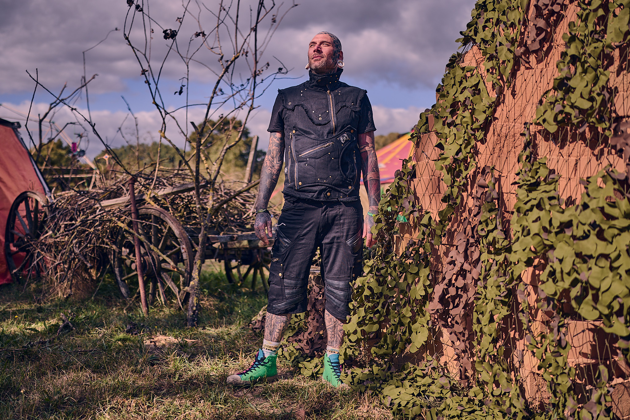 Herren Shorts Baumwolle (100%) - ''Ź Black'' – Bild 5