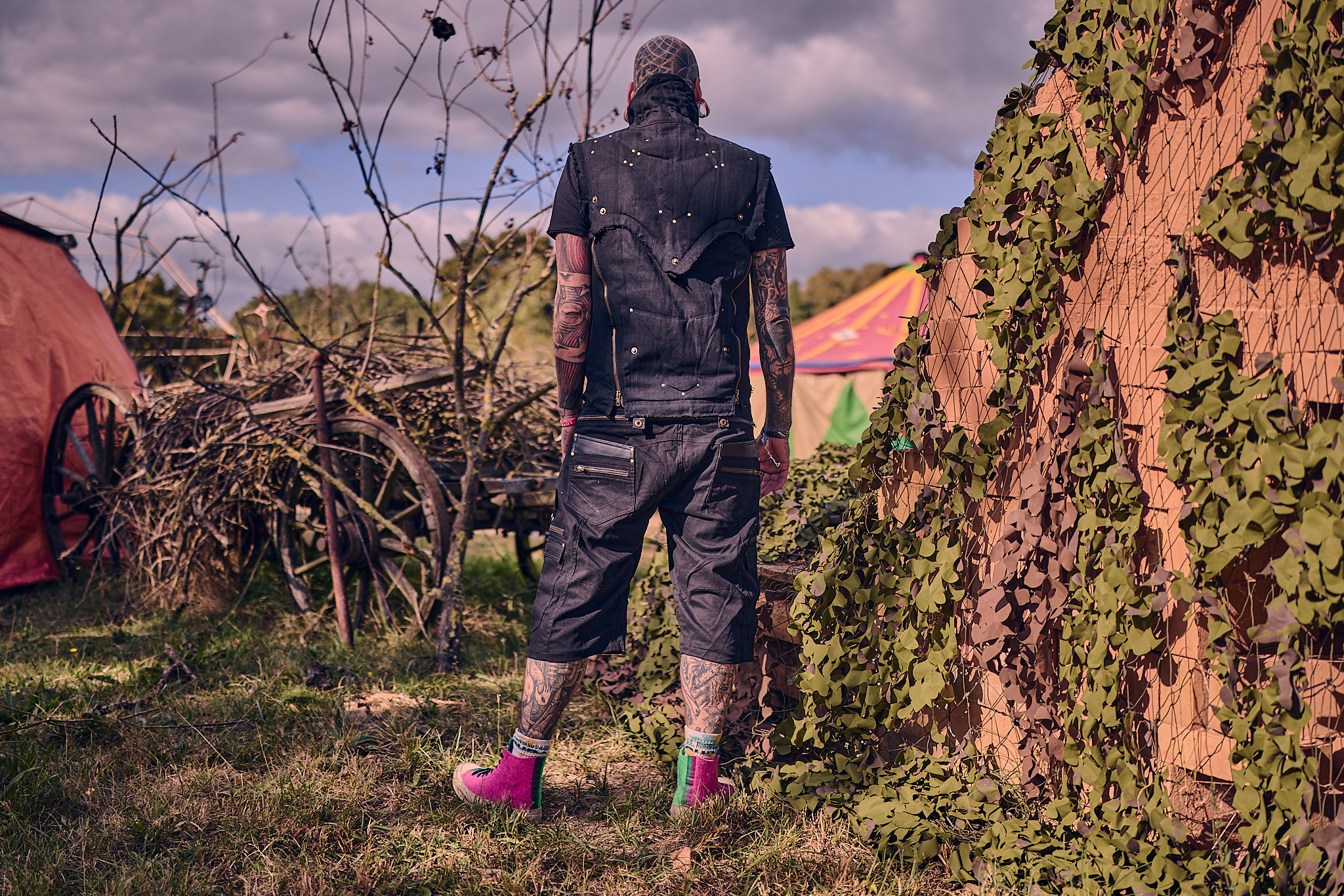 Herren Shorts Baumwolle (100%) - ''Ź Black'' – Bild 4