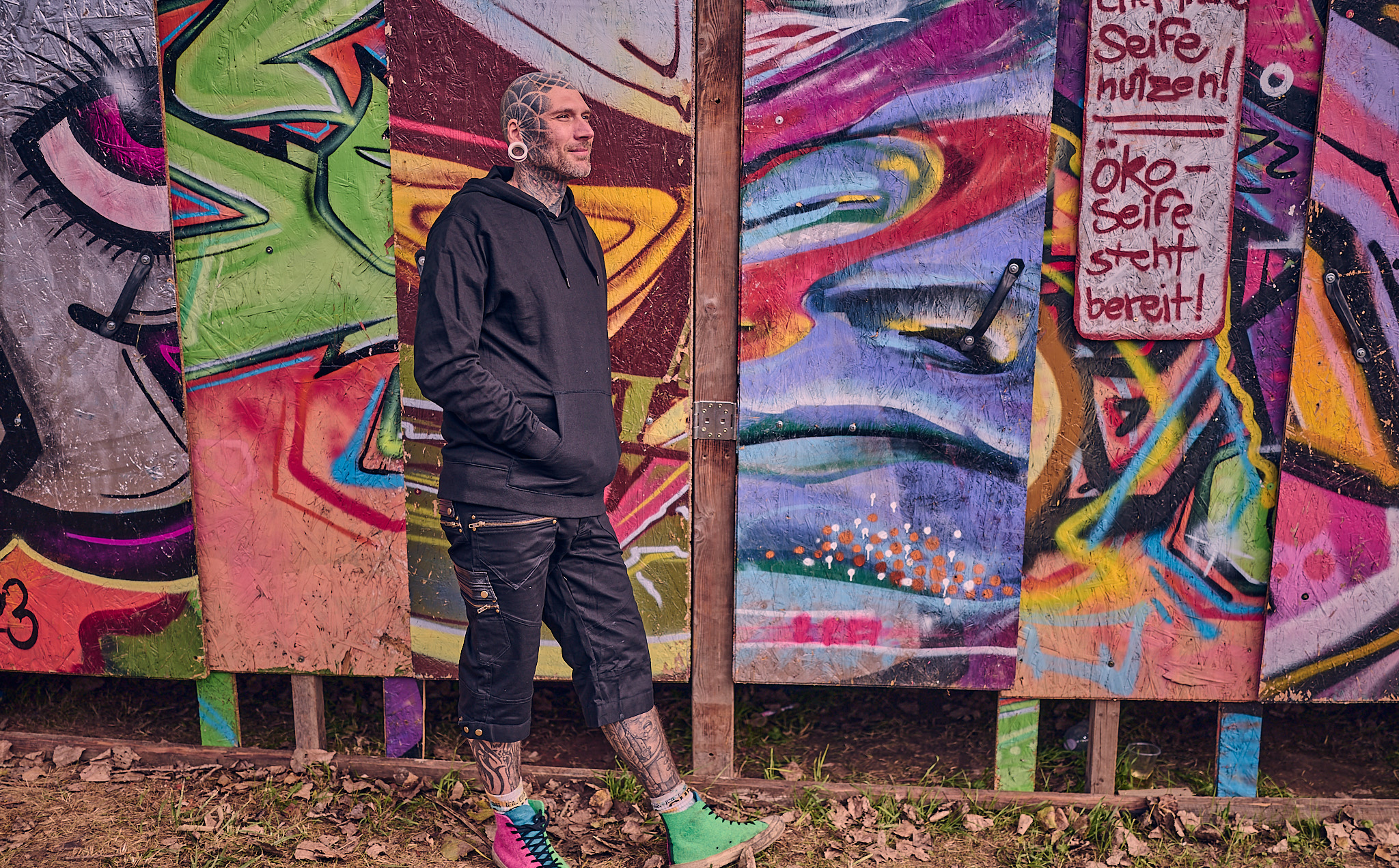 Herren Shorts Baumwolle (100%) - "FLYING DUTCHMAN Black" – Bild 7