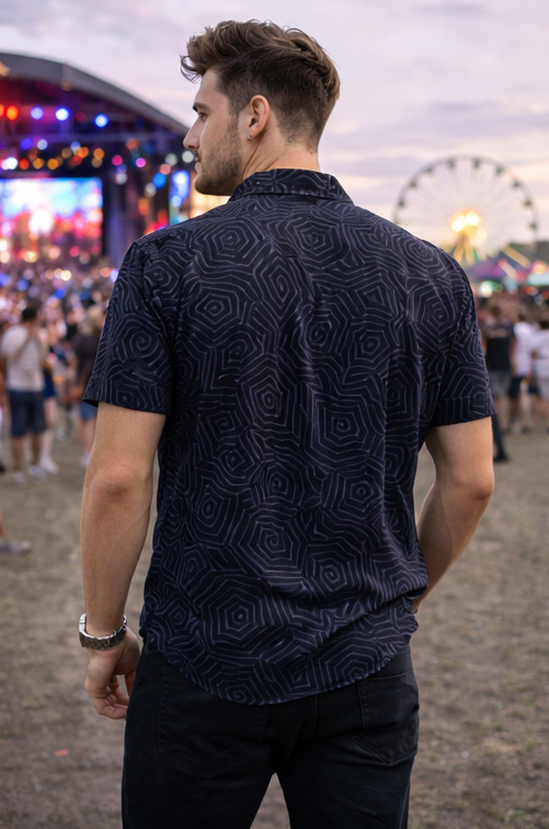 Herren Shirt aus 100 % Bambus "HEXADELIC'' – Bild 4