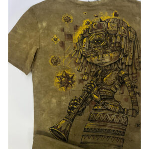 Plazmalab T-Shirt aus 100% Baumwolle "CUBINA" Green