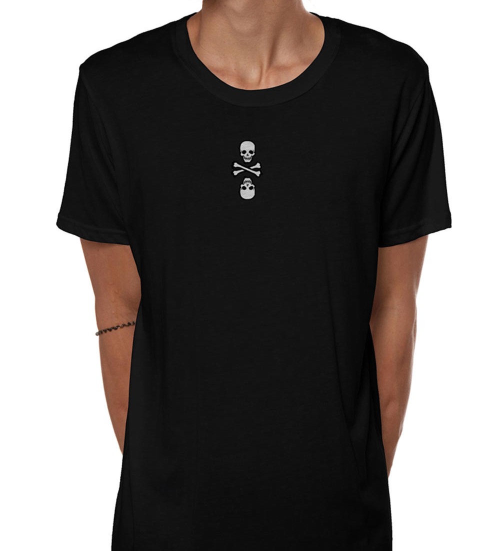 Plazmalab T-Shirt aus 100% Baumwolle "METAMORPHOSIS" Black – Bild 2