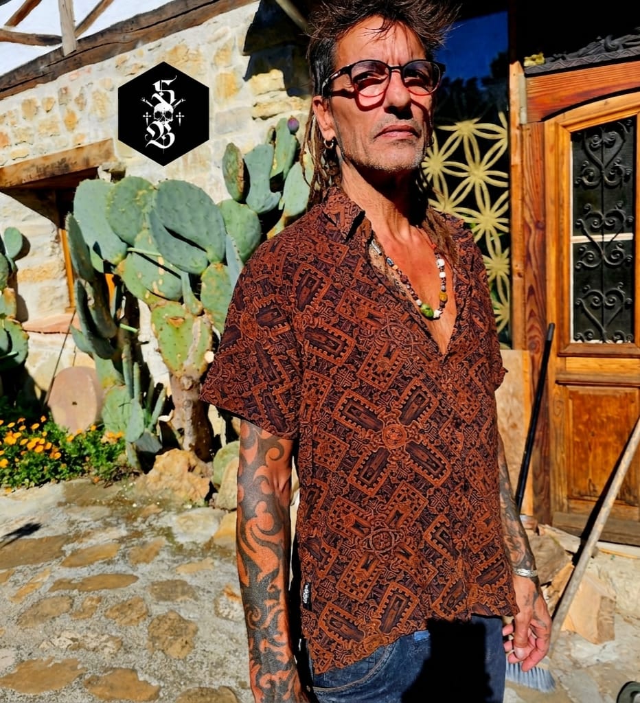 Herren Shirt aus 100 % Bambus "CACAO CODEX''