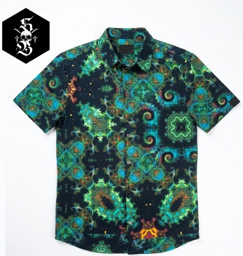 Herren Shirt aus 100 % Bambus "XENOMORPH BLOOM'' – Bild 2